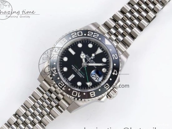 MiroTime 0503 Sporty GMT-Master II 126710 GRNR Black Gray Ceramic 904L Steel 3EF 1:1 Best Edition on Jubilee Strap VR 1339